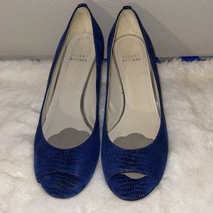Stuart Weitzman heels! Size 8.5M! Blue! Absolutely beautiful!